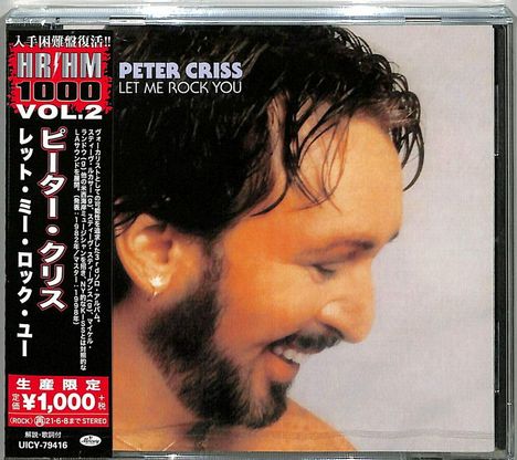 Peter Criss (Kiss): Let Me Rock You, CD