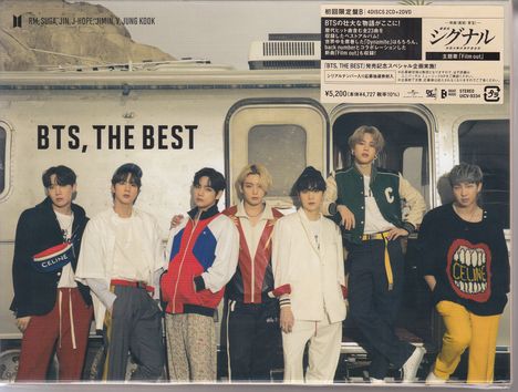 BTS (Bangtan Boys/Beyond The Scene): BTS, The Best (Limited Edition B), 2 CDs und 2 DVDs