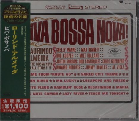 Laurindo Almeida (1917-1995): Viva Bossa Nova!, CD