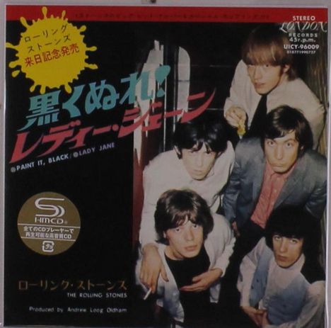The Rolling Stones: Paint It Black / Lady Jane (SHM-CD) (7" Package), Single-CD