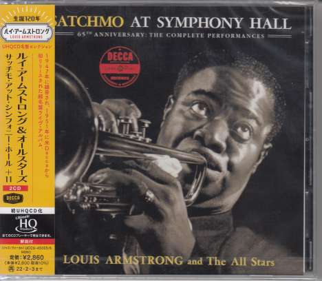 Louis Armstrong (1901-1971): Satchmo At Symphony Hall (65th Anniversary: The Complete Performances) (UHQ-CD), 2 CDs