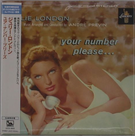 Julie London: Your Number, Please... (Papersleeve), CD