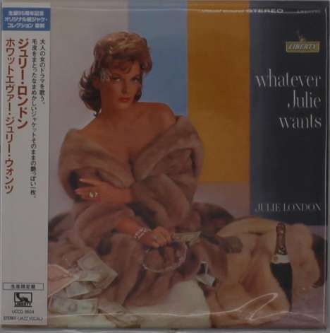 Julie London: Whatever Julie Wants (Papersleeve), CD
