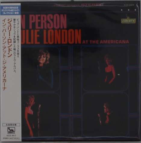 Julie London: In Person At The Americana (Papersleeve), CD