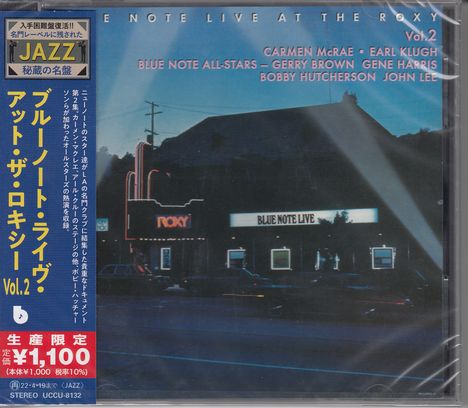 Blue Note Live At The Roxy Vol. 2, CD