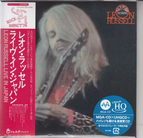 Leon Russell: Live In Japan  (UHQCD / MQA-CD) (Papersleeve), CD