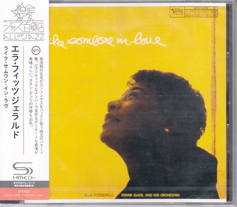 Ella Fitzgerald (1917-1996): Like Someone In Love (SHM-CD), CD