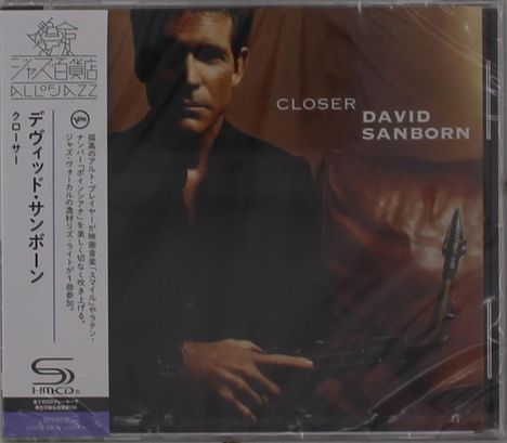 David Sanborn (geb. 1945): Closer (SHM-CD), CD