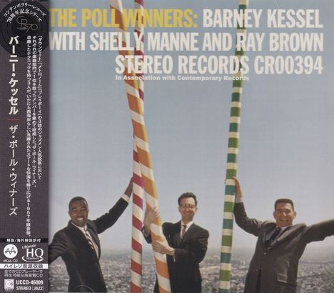 Barney Kessel (1923-2004): The Poll Winners (UHQCD/MQA-CD) (Reissue) (Limited Edition) (Stereo), CD