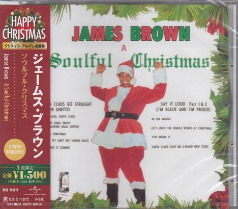 James Brown: A Soulful Christmas, CD