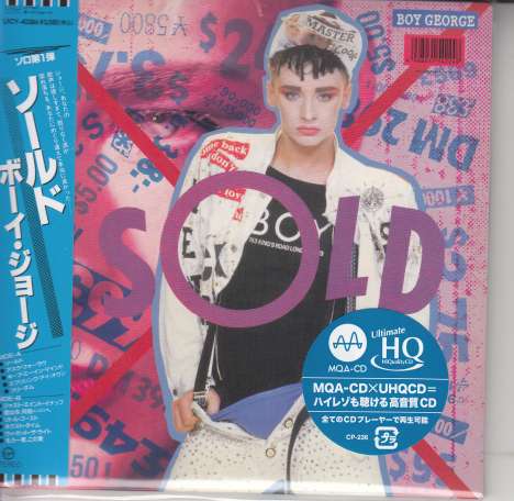 Boy George: Sold (UHQ-CD/MQA-CD) (Papersleeve), CD