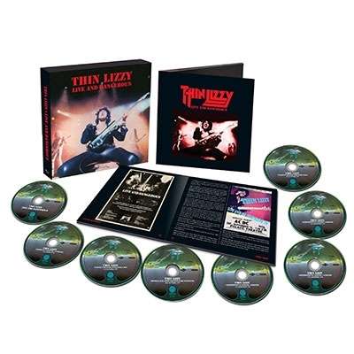Thin Lizzy: Live And Dangerous (SHM-CDs) (Limited Super Deluxe Edition), 8 CDs und 1 Buch
