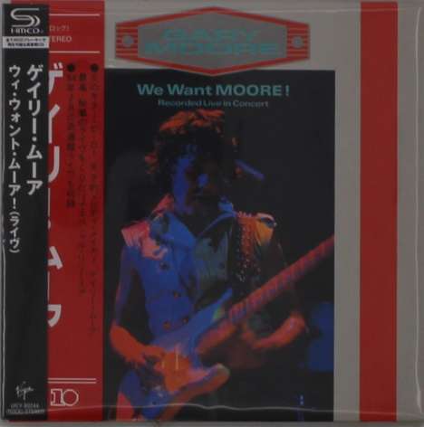 Gary Moore: We Want Moore (SHM-CD) (Papersleeve), CD