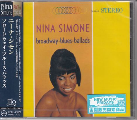 Nina Simone (1933-2003): Broadway. Blues. Ballads (UHQ-CD), CD
