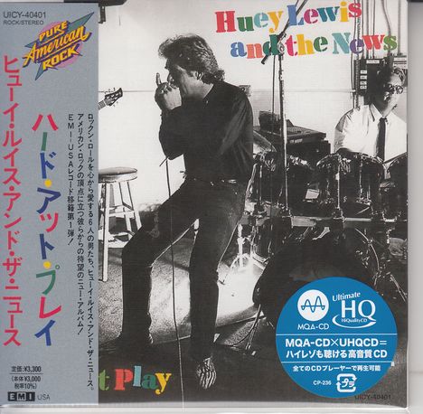 Huey Lewis & The News: Hard At Play (UHQ-CD/MQA-CD), CD
