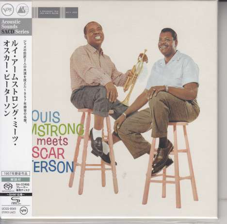Louis Armstrong &amp; Oscar Peterson: Louis Armstrong Meets Oscar Peterson (SHM-SACD) (Digisleeve), Super Audio CD Non-Hybrid