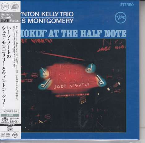 Wes Montgomery &amp; Wynton Kelly: Smokin' At The Half Note (SHM-SACD) (Digisleeve), Super Audio CD Non-Hybrid