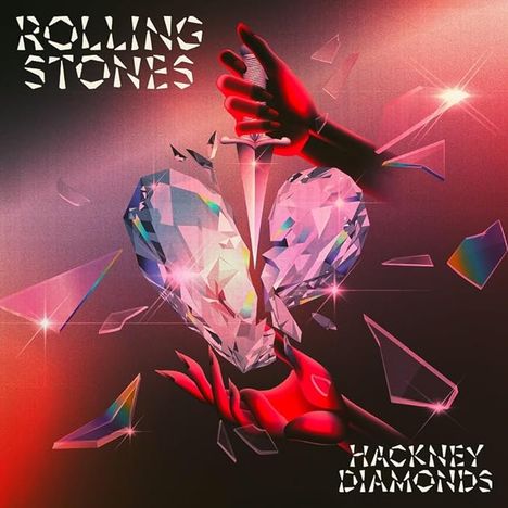 The Rolling Stones: Hackney Diamonds (Limited Edition) (Lenticular Cover) (SHM-CD &amp; Blu-ray-Audio) (+ Japan Bonus Track), 1 CD, 1 Blu-ray Audio und 1 Buch