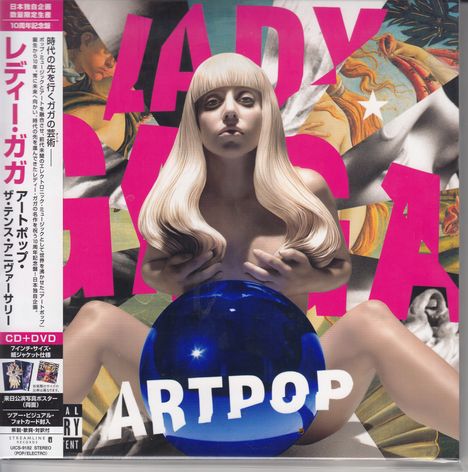 Lady Gaga: Artpop (10th Anniversary) (7" Papersleeve), 1 CD und 1 DVD