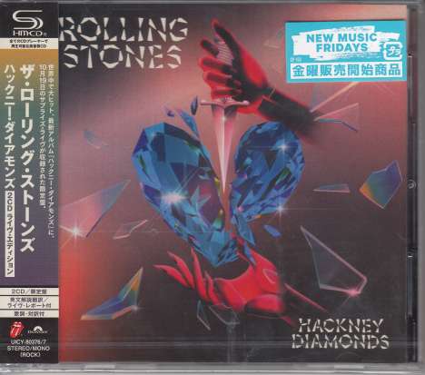The Rolling Stones: Hackney Diamonds (Live Edition) (SHM-CD) (+ Japan Bonus Track »Living In A Ghost Town«), 2 CDs