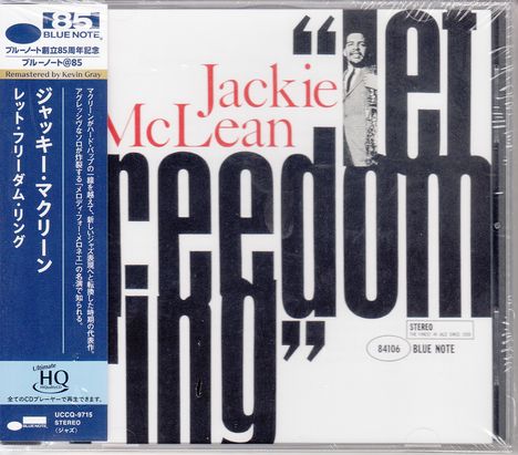 Jackie McLean (1931-2006): Let Freedom Ring (UHQ-CD), CD