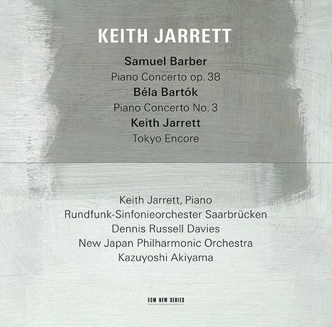Keith Jarrett - Samuel Barber / Bela Bartok (SHM-CD), CD