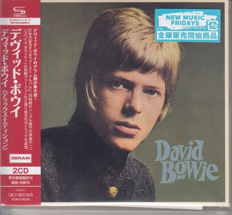 David Bowie (1947-2016): David Bowie (Deluxe Edition) (2 SHM-CD) (Triplesleeve), 2 CDs