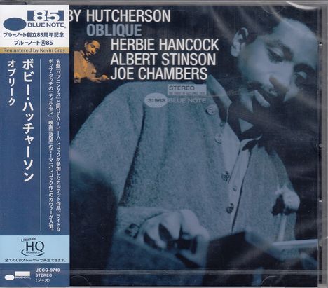 Bobby Hutcherson (1941-2016): Oblique, CD