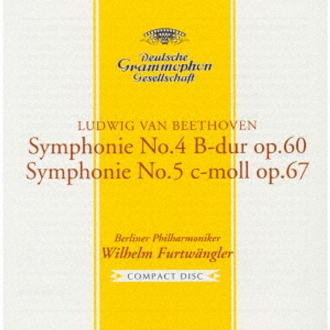 Ludwig van Beethoven (1770-1827): Symphonien Nr.4 & 5 (UHQ-CD / limited), CD