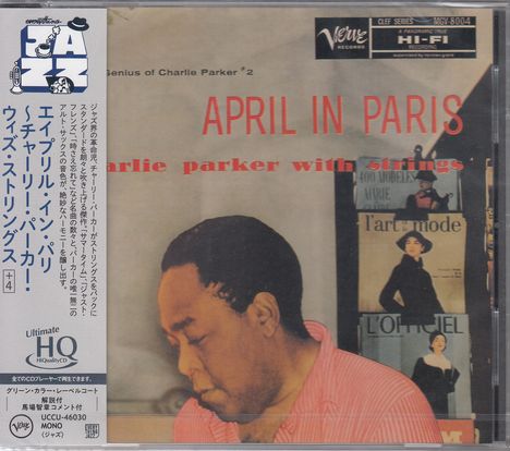 Charlie Parker (1920-1955): April In Paris (UHQ-CD), CD