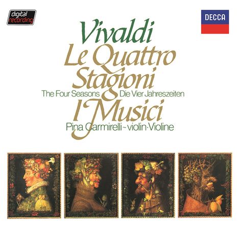 Antonio Vivaldi (1678-1741): Concerti op.8 Nr.1-4 "4 Jahreszeiten" (UHQ-CD), CD