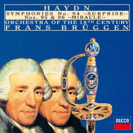 Joseph Haydn (1732-1809): Symphonien Nr.94-96 (UHQ-CD), CD