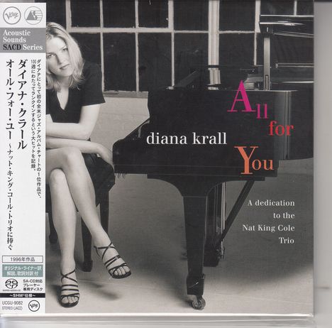 Diana Krall (geb. 1964): All For You (SHM-SACD) (Digisleeve), Super Audio CD Non-Hybrid