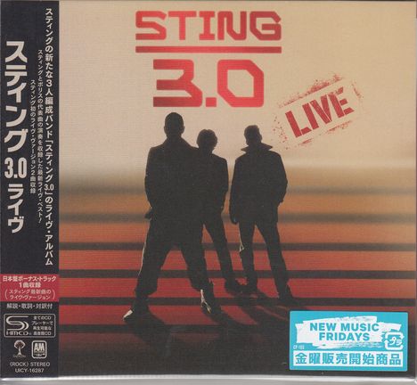 Sting (geb. 1951): 3.0 Live (SHM-CD) (Digisleeve), CD