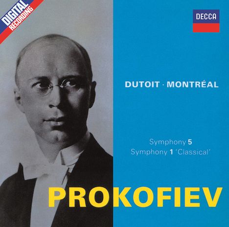 Serge Prokofieff (1891-1953): Symphonien Nr.1 & 5 (UHQ-CD), CD