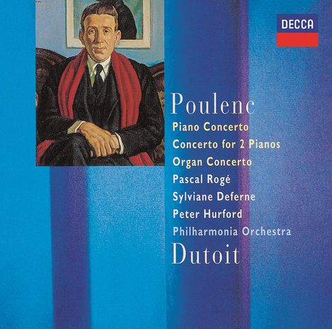 Francis Poulenc (1899-1963): Konzert für 2 Klaviere & Orchester (UHQ-CD), CD