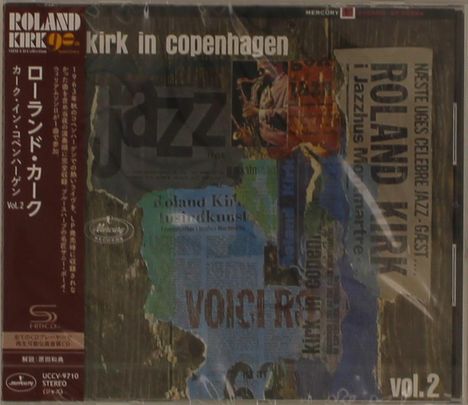 Rahsaan Roland Kirk (1936-1977): Kirk In Copenhagen Vol. 2 (SHM-CD), CD