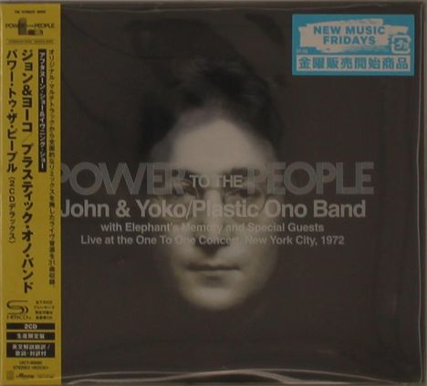John & Yoko & Plastic Ono Band: Power To The People (Deluxe Edition) (2 SHM-CDs) (Triplesleeve), 2 CDs