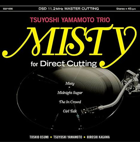 Tsuyoshi Yamamoto (geb. 1948): Misty (For Direct Cutting DSD 11.2mhz Master Cut Version) (Limited Edition) (45 RPM), LP