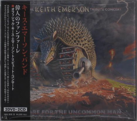 The Keith Emerson Band: Fanfare For The Uncommon Man: Keith Emerson Tribute Concert, 2 CDs und 2 DVDs