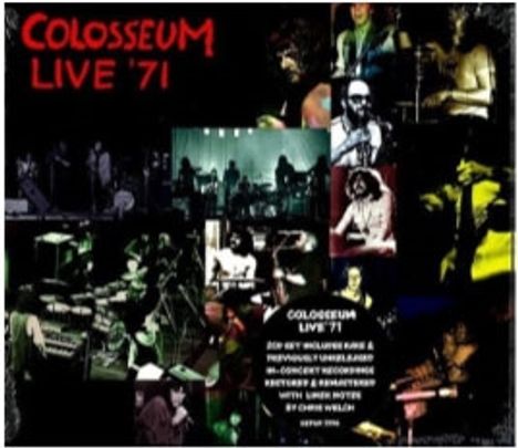 Colosseum: Live '71: Canterbury, Brighton &amp; Manchester, 2 CDs