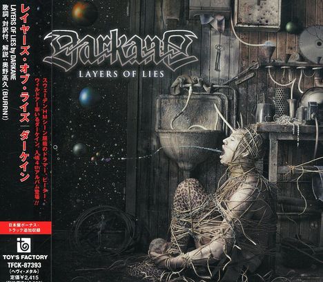 Darkane: Layers Of Lies +1, CD