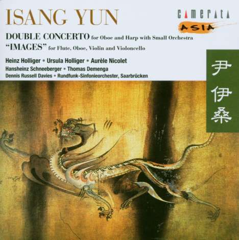 Isang Yun (1917-1995): Doppelkonzert für Oboe,Harfe &amp; Orchester, CD