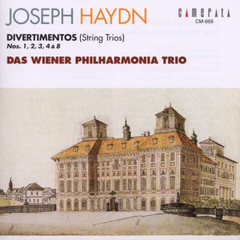 Joseph Haydn (1732-1809): Divertimenti (Streichtrios) H5 Nr.1-4,8, CD