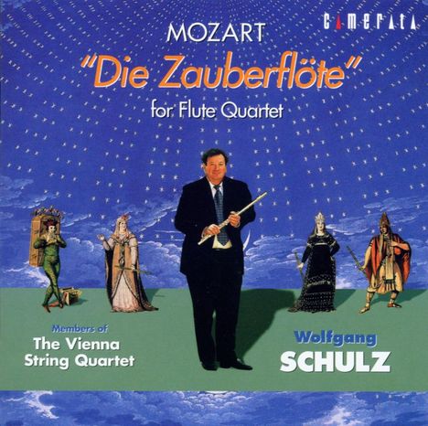 Wolfgang Amadeus Mozart (1756-1791): Die Zauberflöte für Flöte &amp; Streichtrio, CD