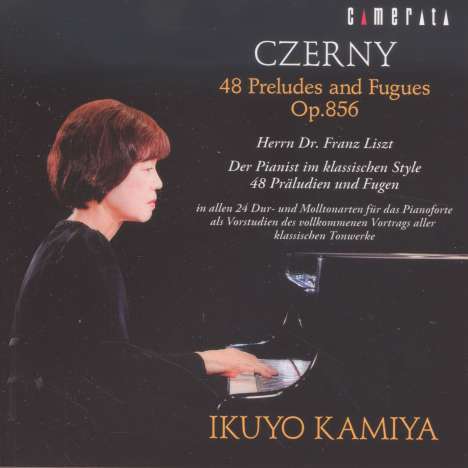 Carl Czerny (1791-1857): Präludien &amp; Fugen op.856 Nr.1-48, CD