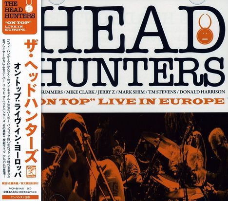 The Headhunters: On Top: Live In Europe, 2 CDs