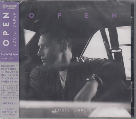 Louis Baker: Open, CD