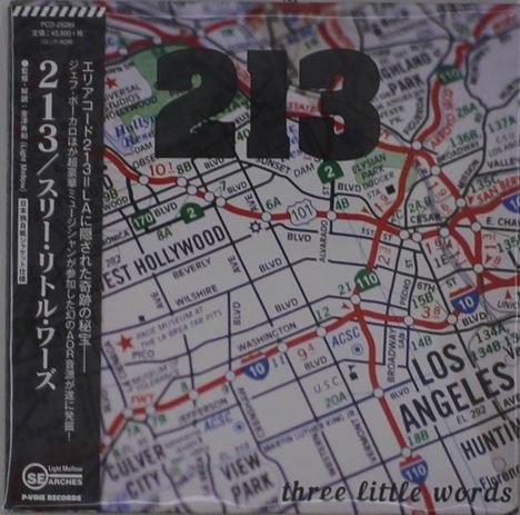 213 (Guy Thomas): Three Little Words (Digisleeve), CD