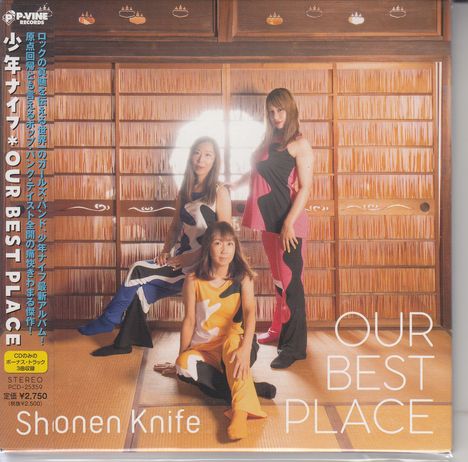 Shonen Knife: Our Best Place (Digipack), CD